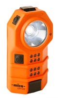 Handsignallampa LED Vit/Röd ML-601